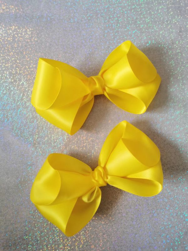 School hair bow collection, Large hair Clips/Elastics - Image 3